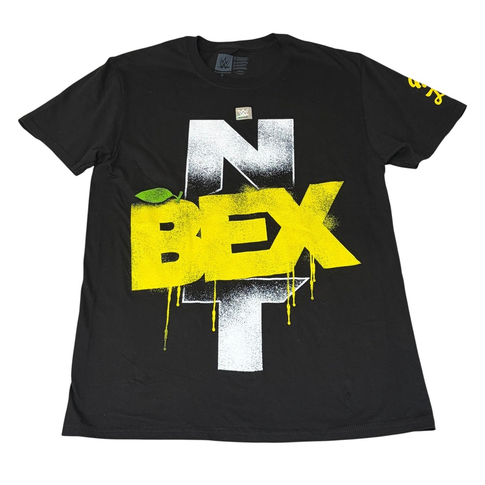 WWE NXT Becky Lynch N-Bex-T Tshirt  Black Size Small NEW The Man